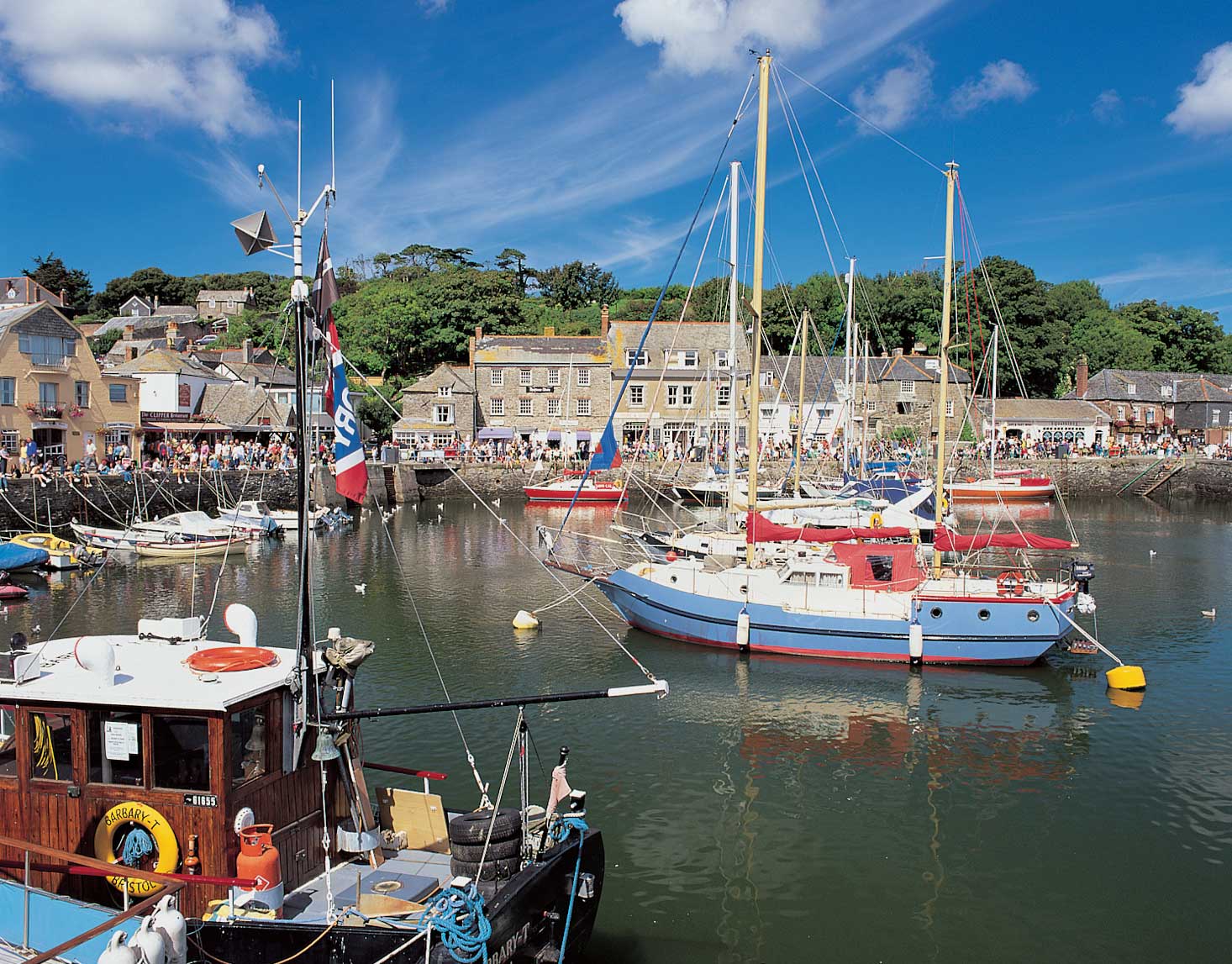 padstow harbour, north cornwall